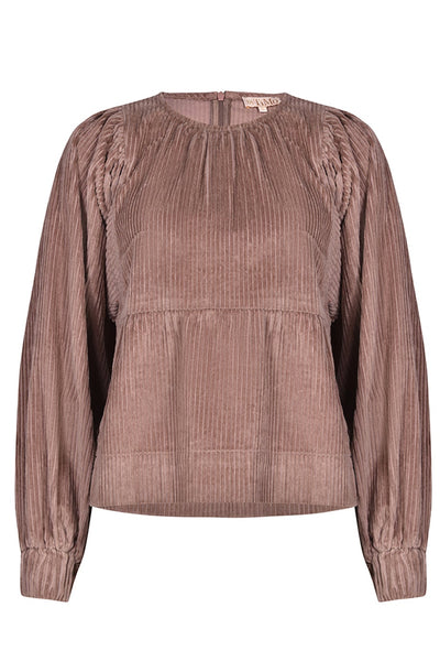 ByTimo Cordie Blouse - Taupe