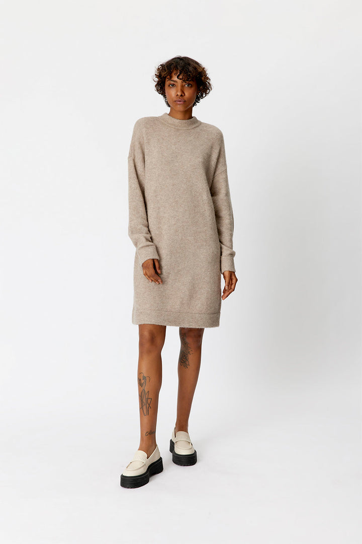 Gestuz Long Pullover - Sand