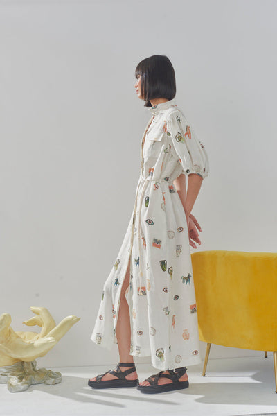 Alemais Hera Dress - Ivory