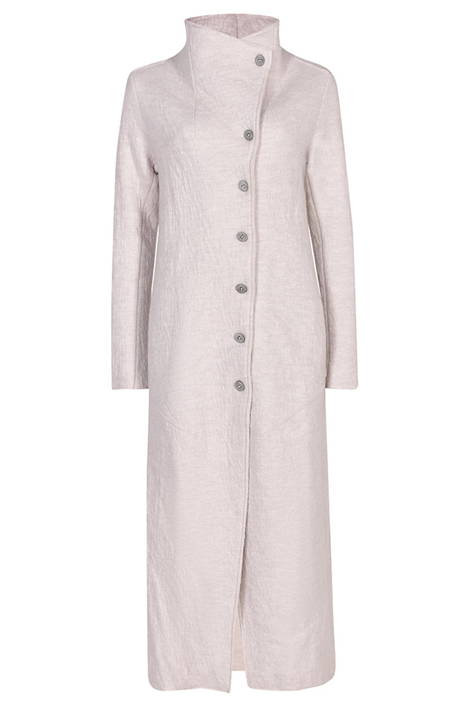 Transit Longline Coat - Ivory