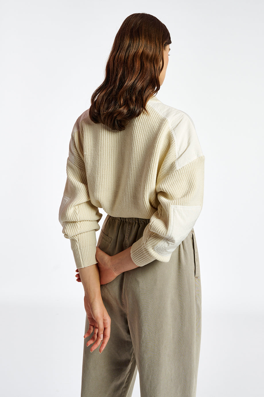 Essentiel Antwerp Behind Sweater - White