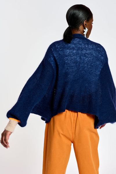 Essentiel Antwerp Bodyfit Cardi - Midnight