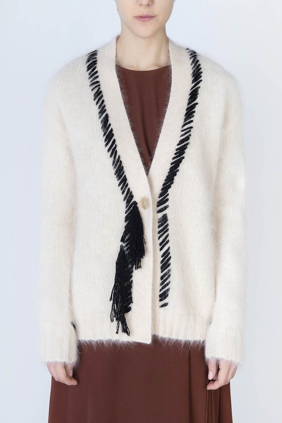Alysi Cream Cardigan - Cream