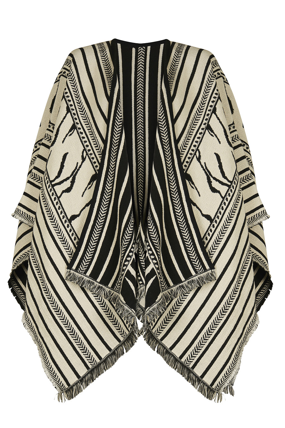 Lala Berlin Jean Poncho - Print