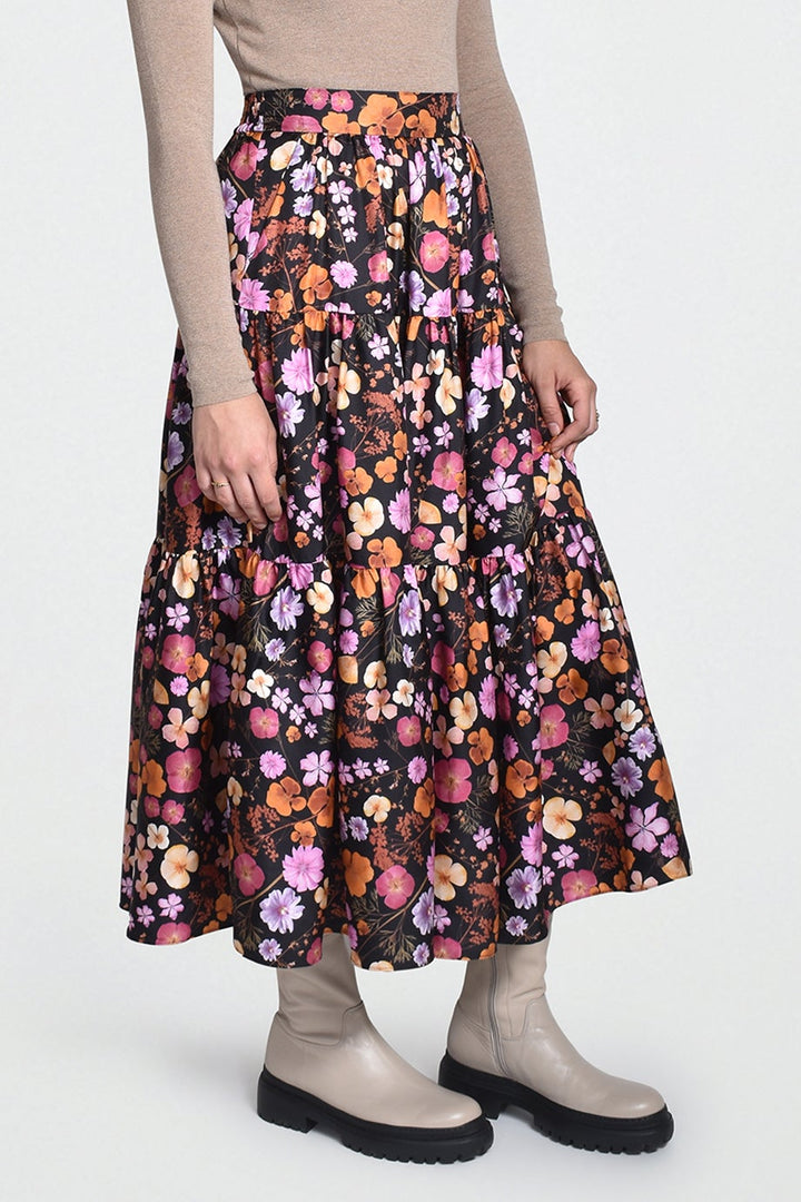 Husk BOUQUET SKIRT - Print