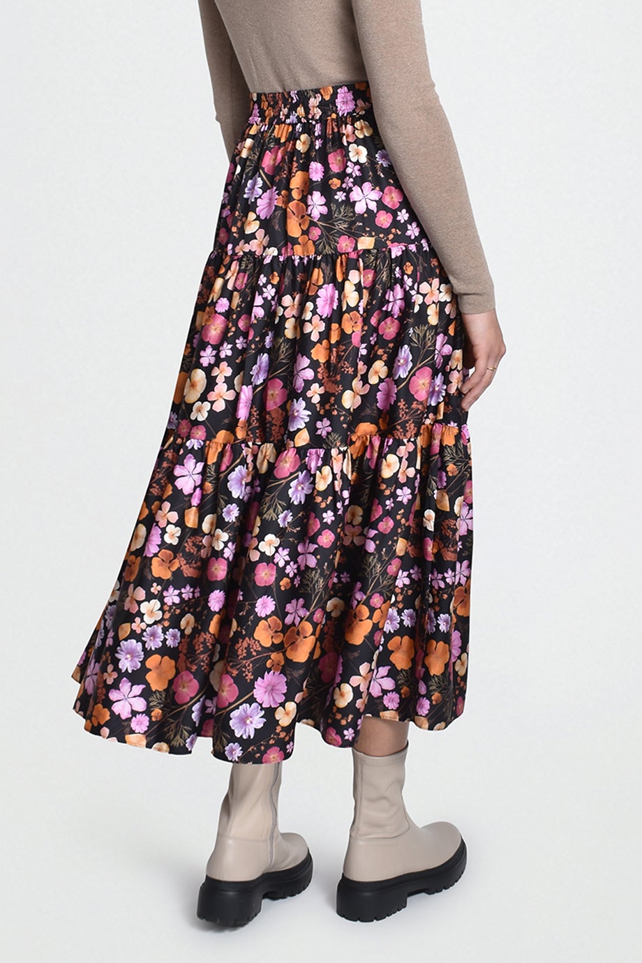 Husk BOUQUET SKIRT - Print