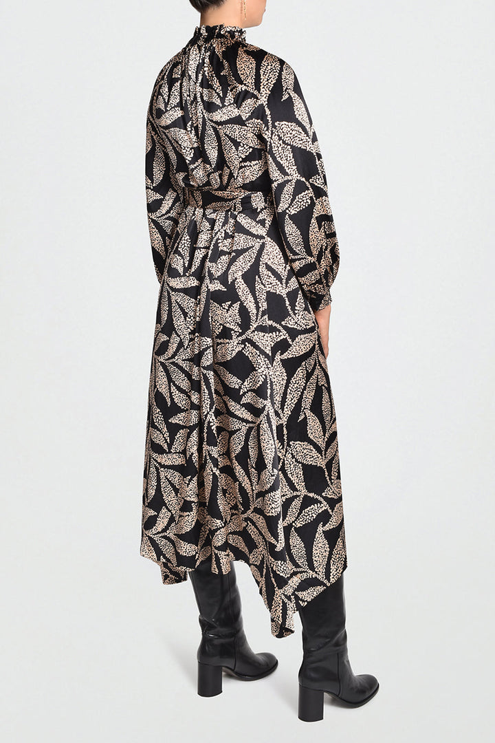 Husk FOSSIL DRESS - Print