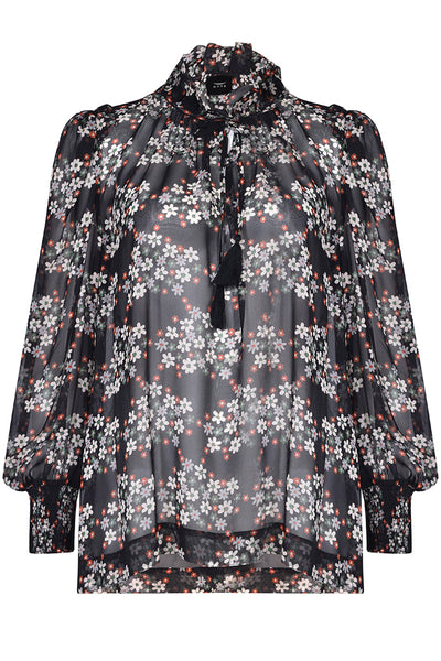 Husk REVIVAL TOP - Print