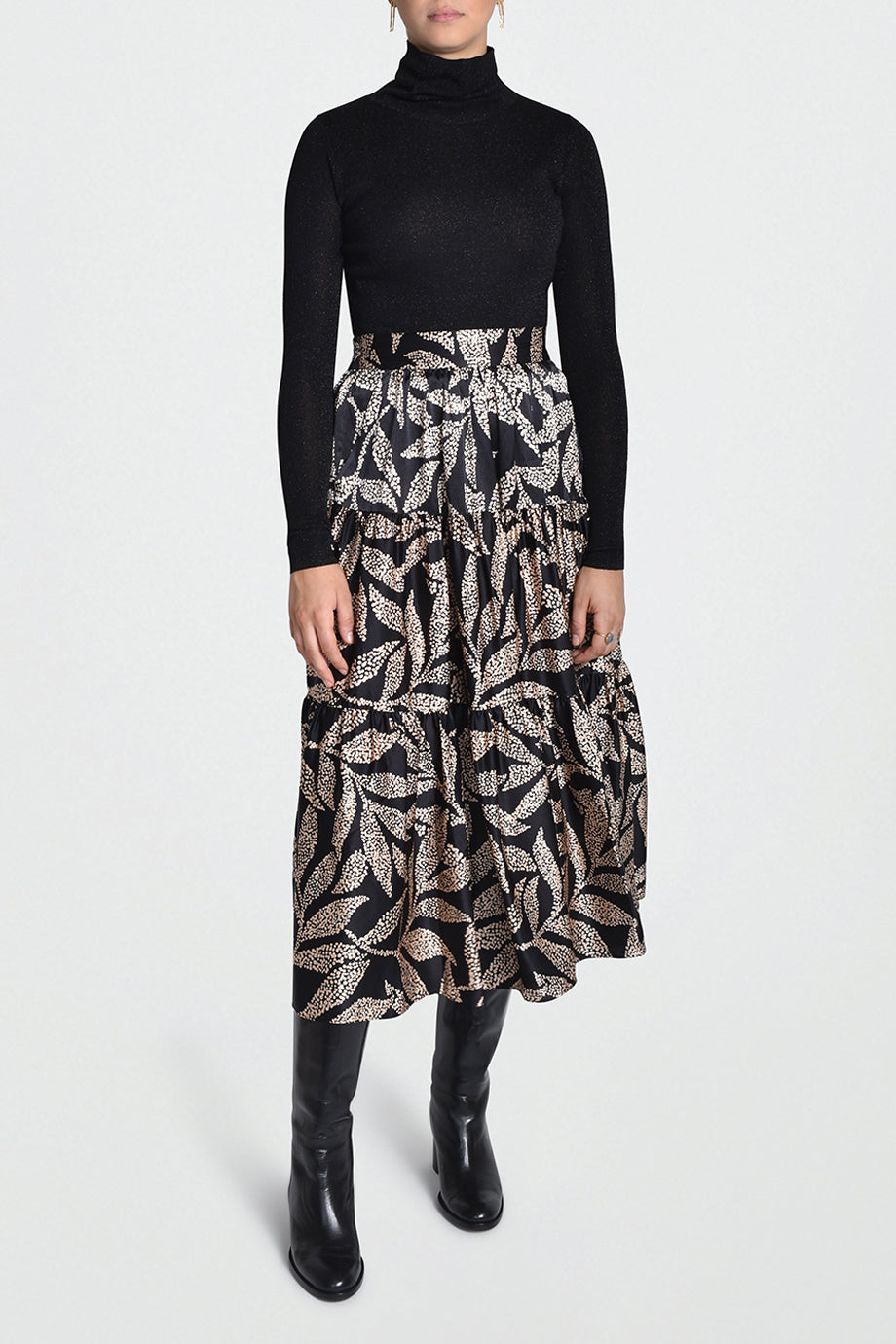 Husk FOSSIL SKIRT - Print