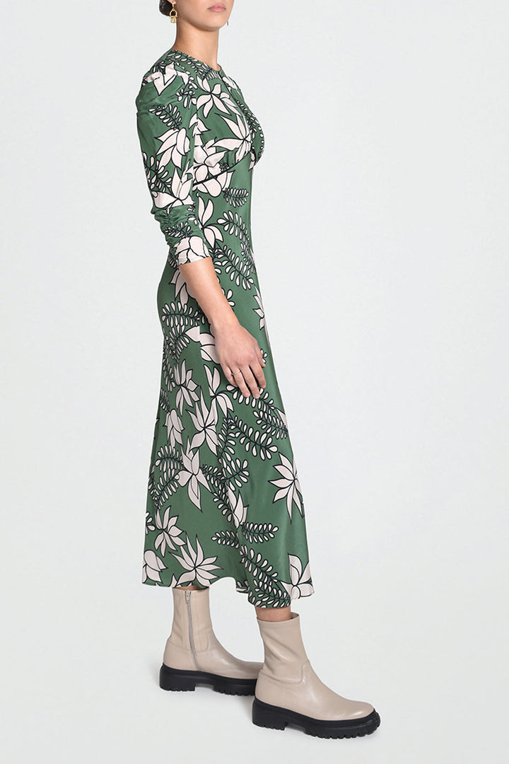 Husk MOSS DRESS - Print