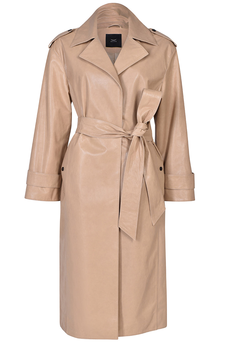 Husk REVIVAL TRENCH - Taupe