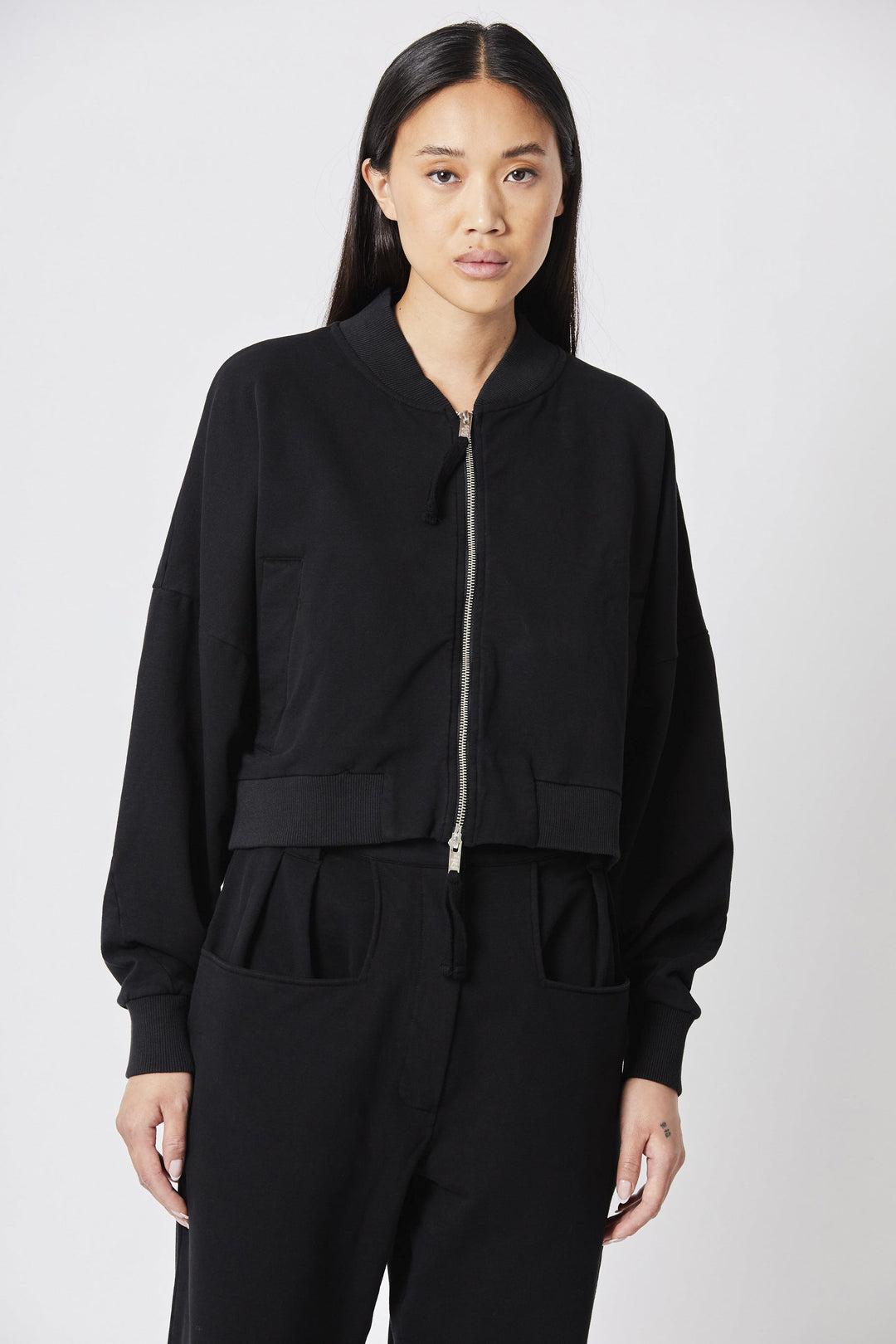 Thom Krom Bomber Jacket - Black