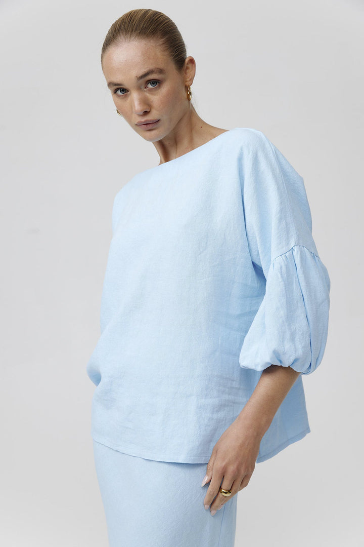 Kinney                                   Leo Top - Cornflower