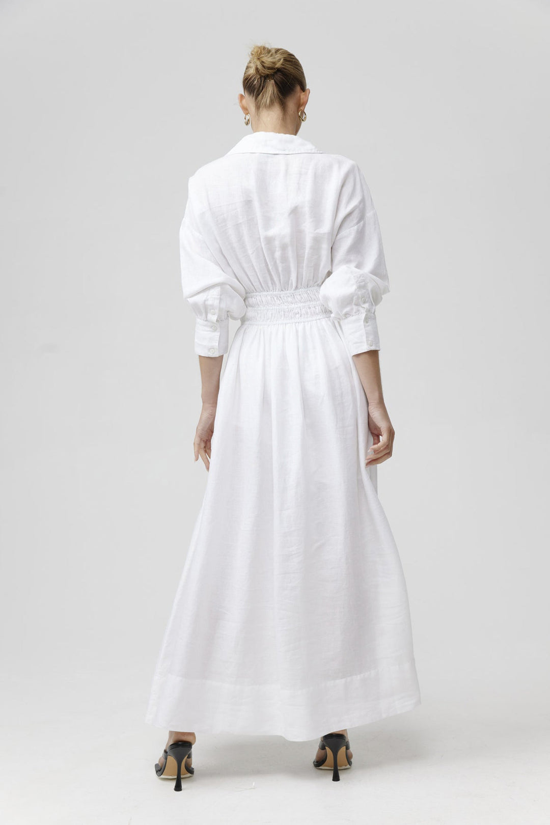 Kinney                                   Emma Dress - White