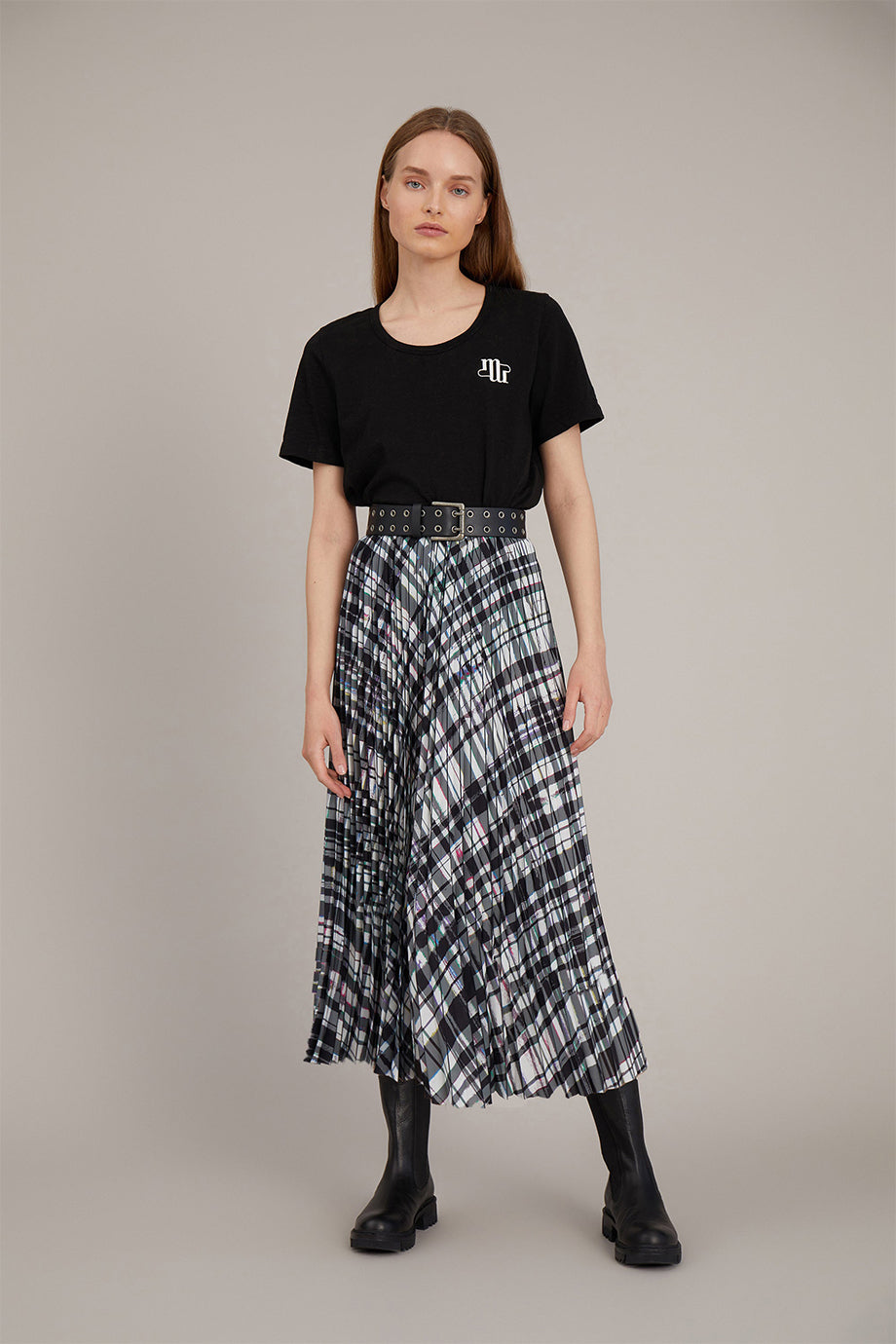 Munthe Volume Skirt - Granite