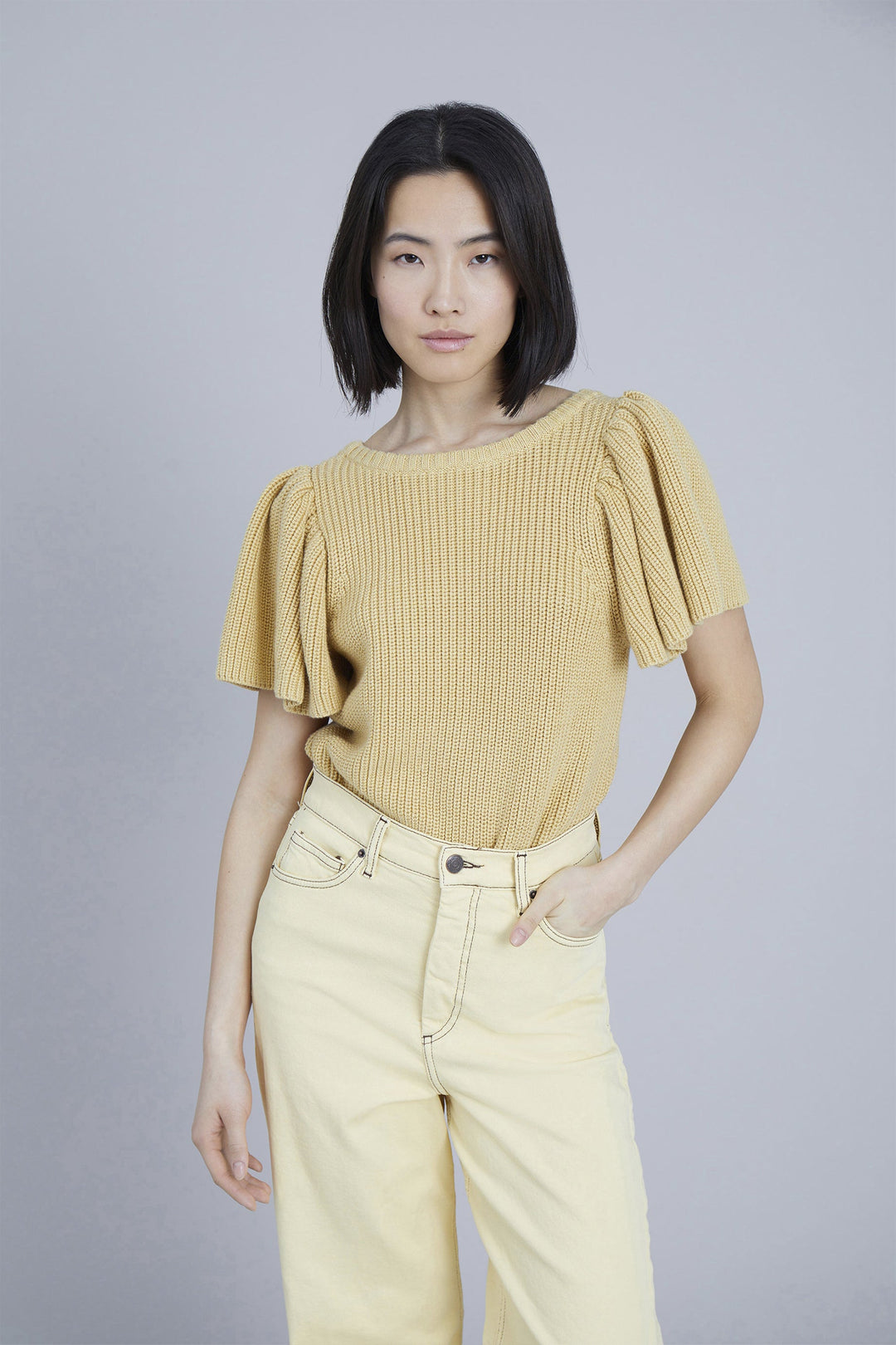 Munthe Vivid Knit - Yellow