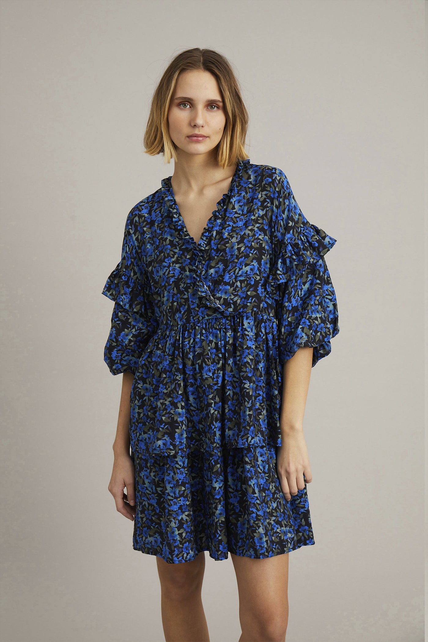 Munthe Anage Dress - Blue
