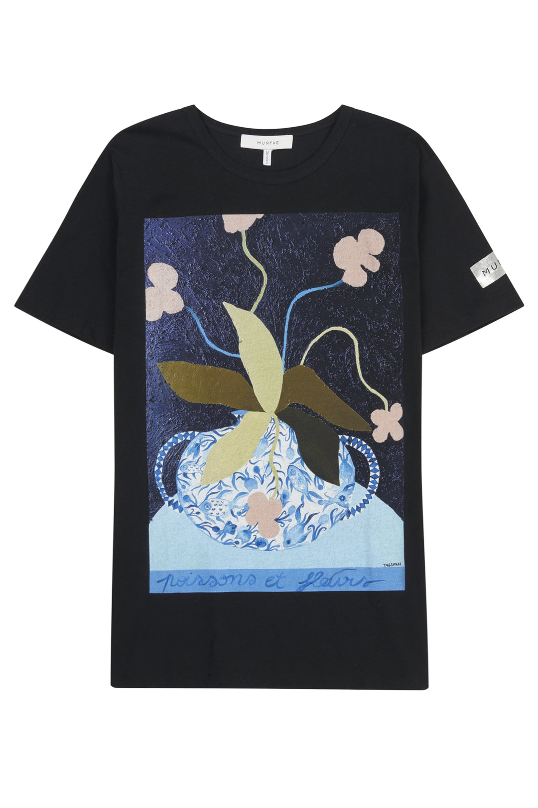 Munthe Aliqua Tee - Black