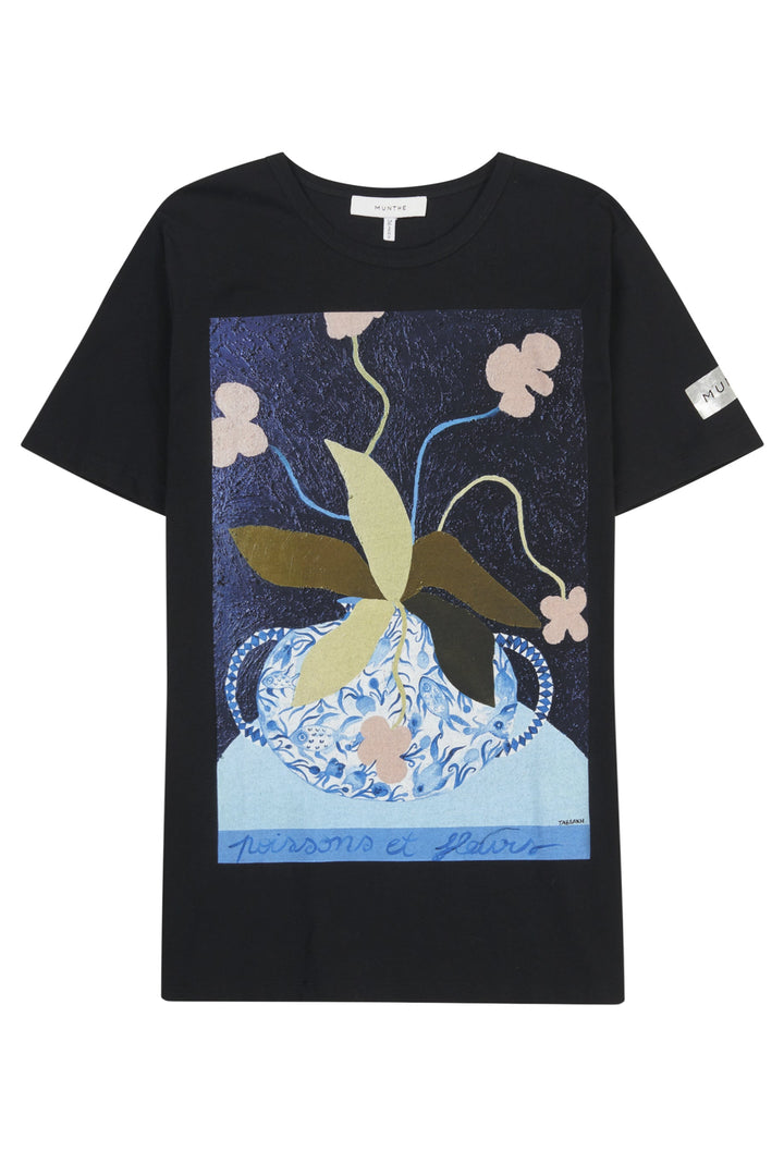 Munthe Aliqua Tee - Black