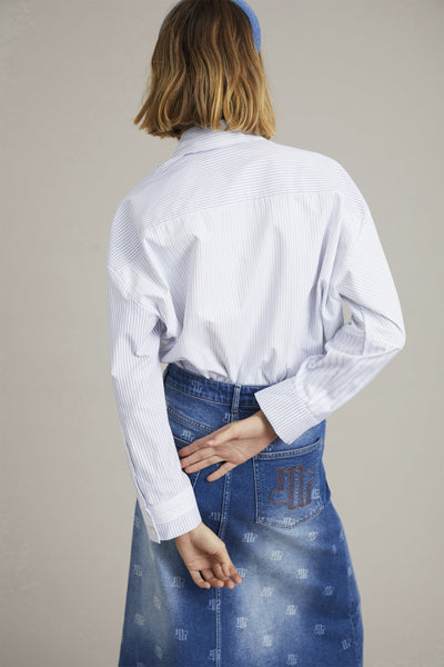 Munthe Alorena Top - Pinstripe