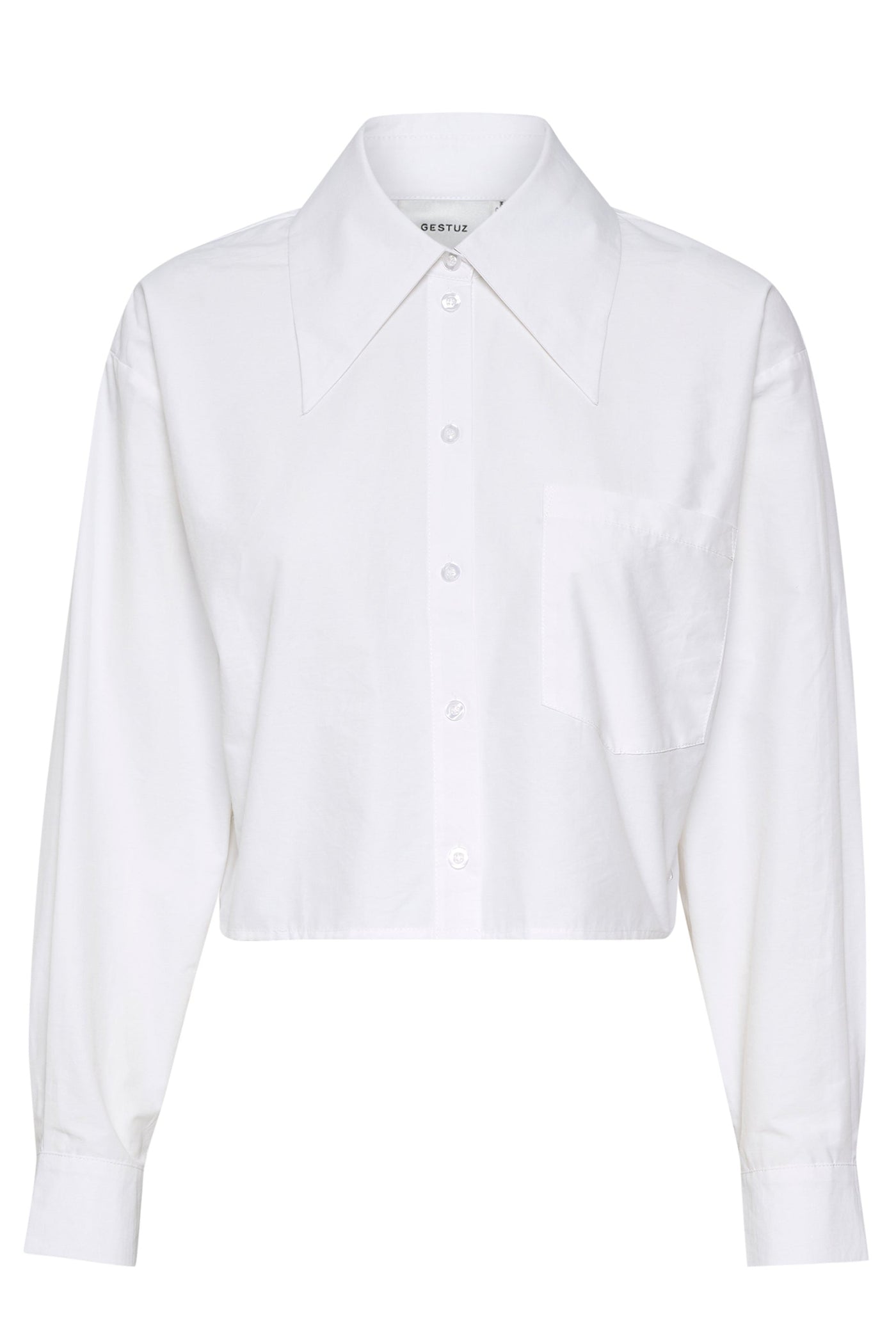 Gestuz Bernadett Crop - White