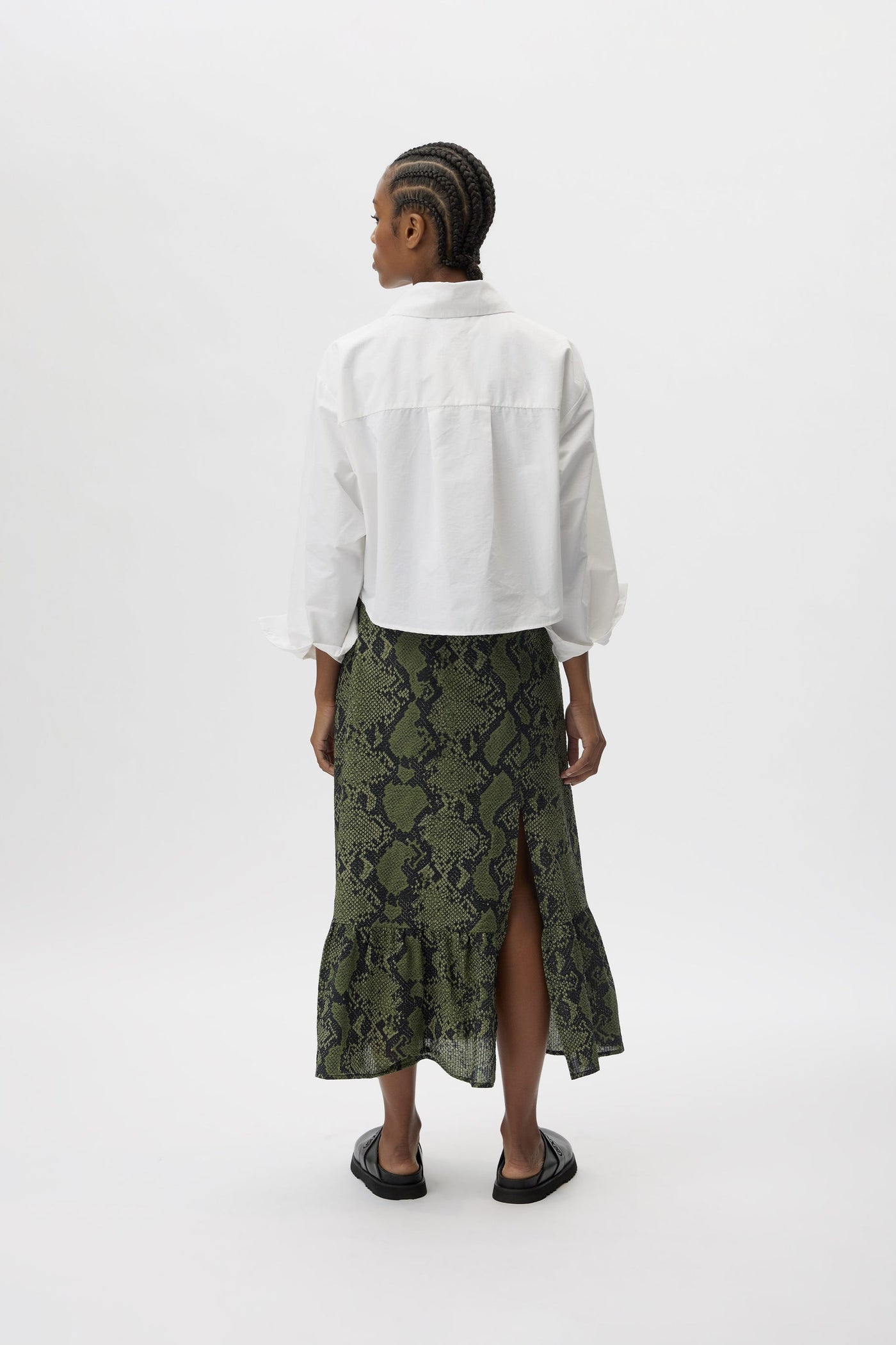 Gestuz Bernadett Crop - White