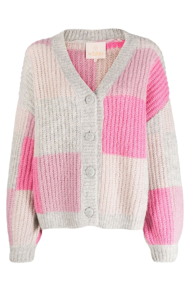 ByTimo Combo Cardi - Pink