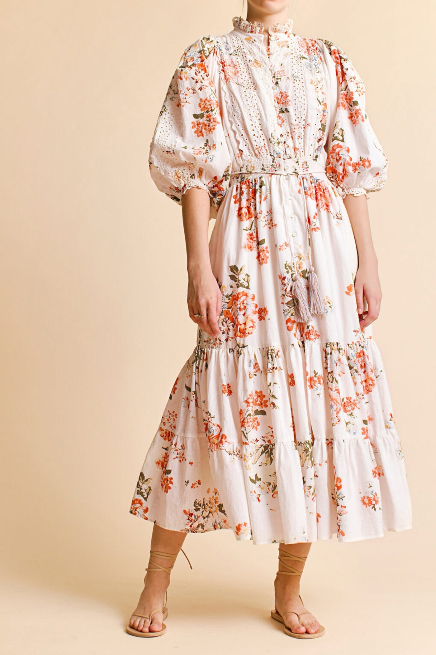 ByTimo Vintage Dress - Multi Coloured