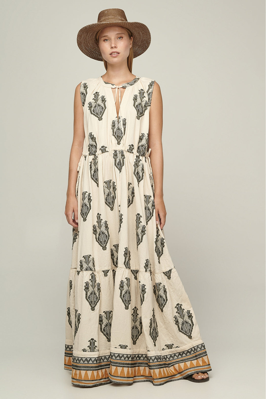 Pearl & Caviar Zakar Maxi - Khaki