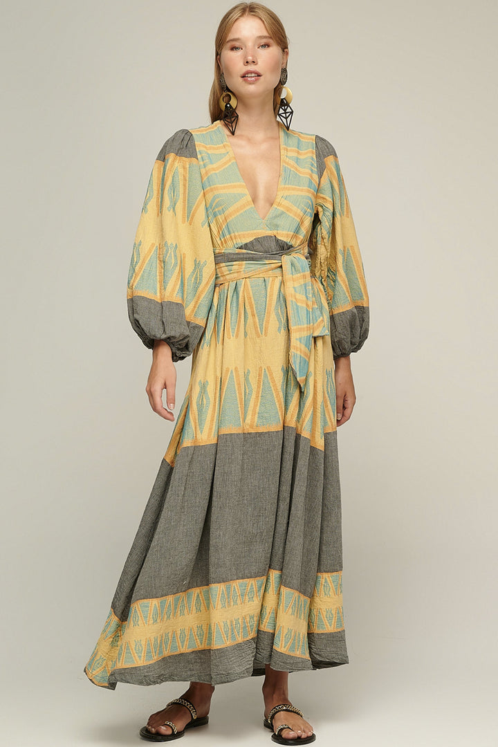 Pearl & Caviar Zakar Maxi - Charcoal