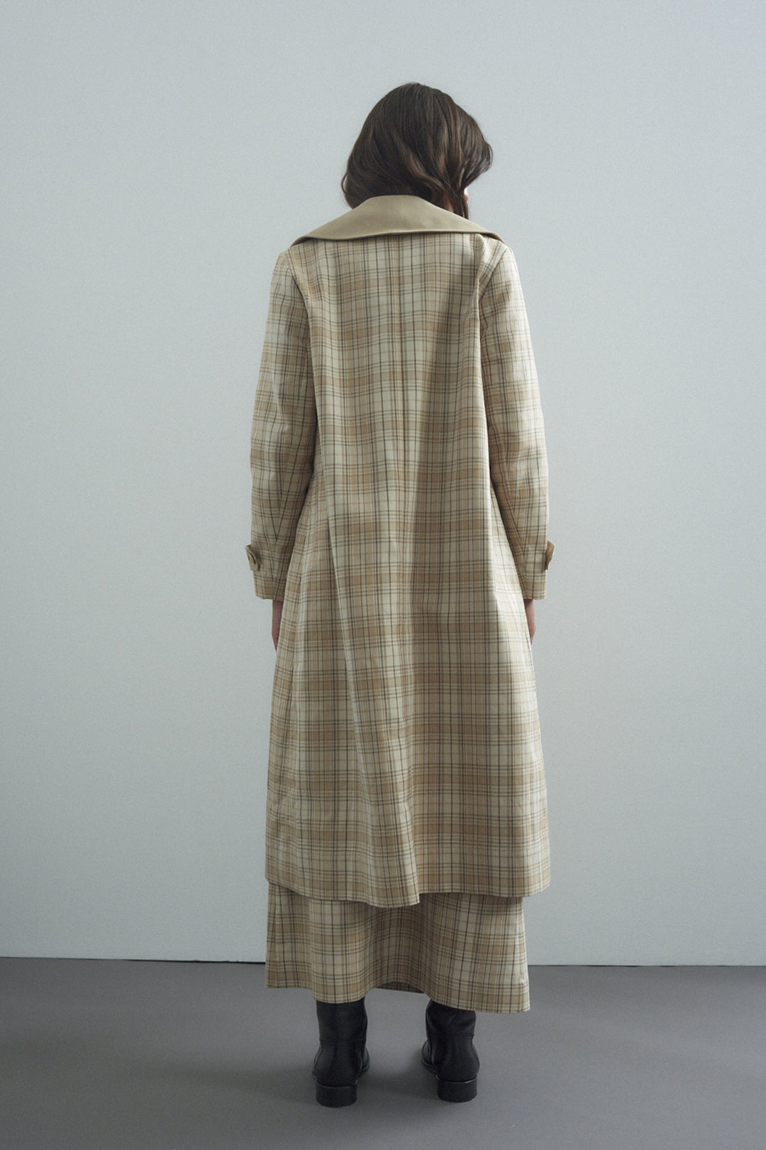 Alemais Cassidy Coat - Check