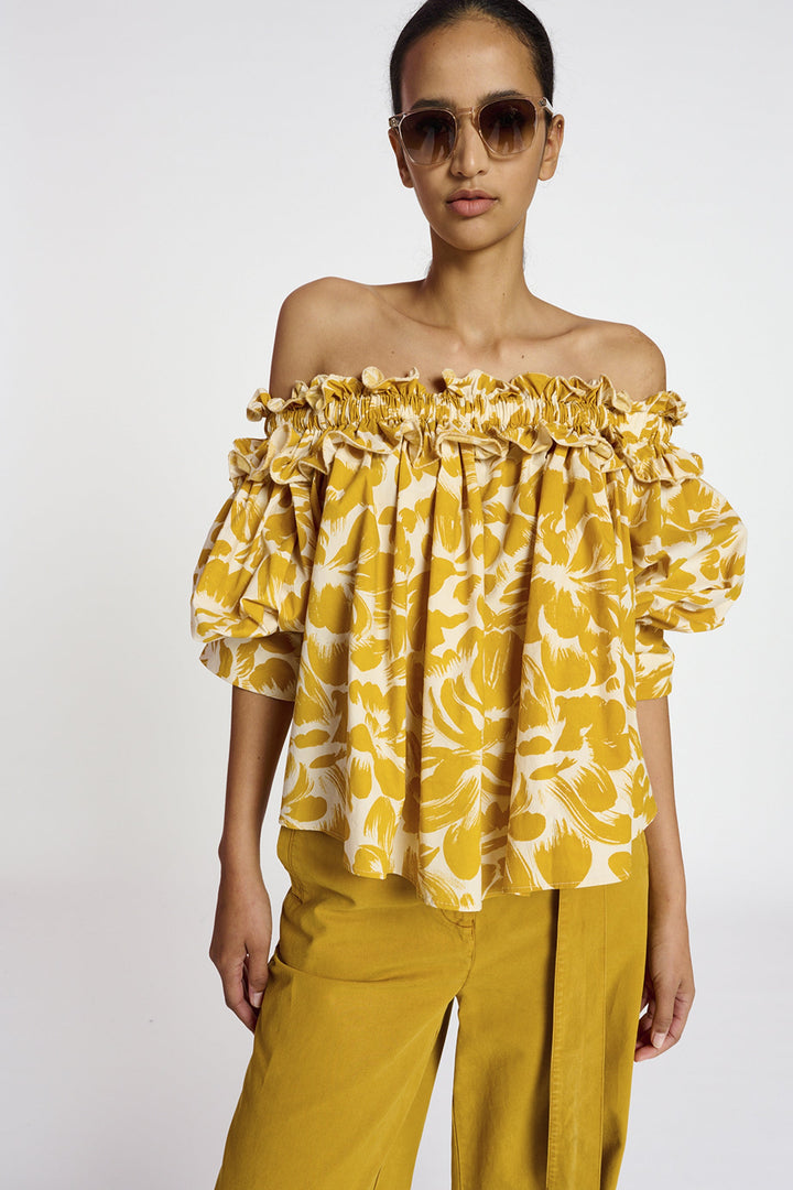 Essentiel Antwerp Bling Top - Yellow