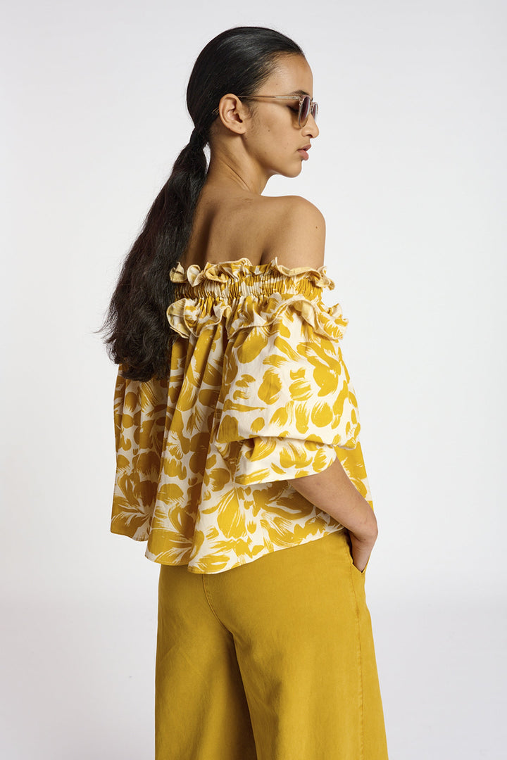 Essentiel Antwerp Bling Top - Yellow