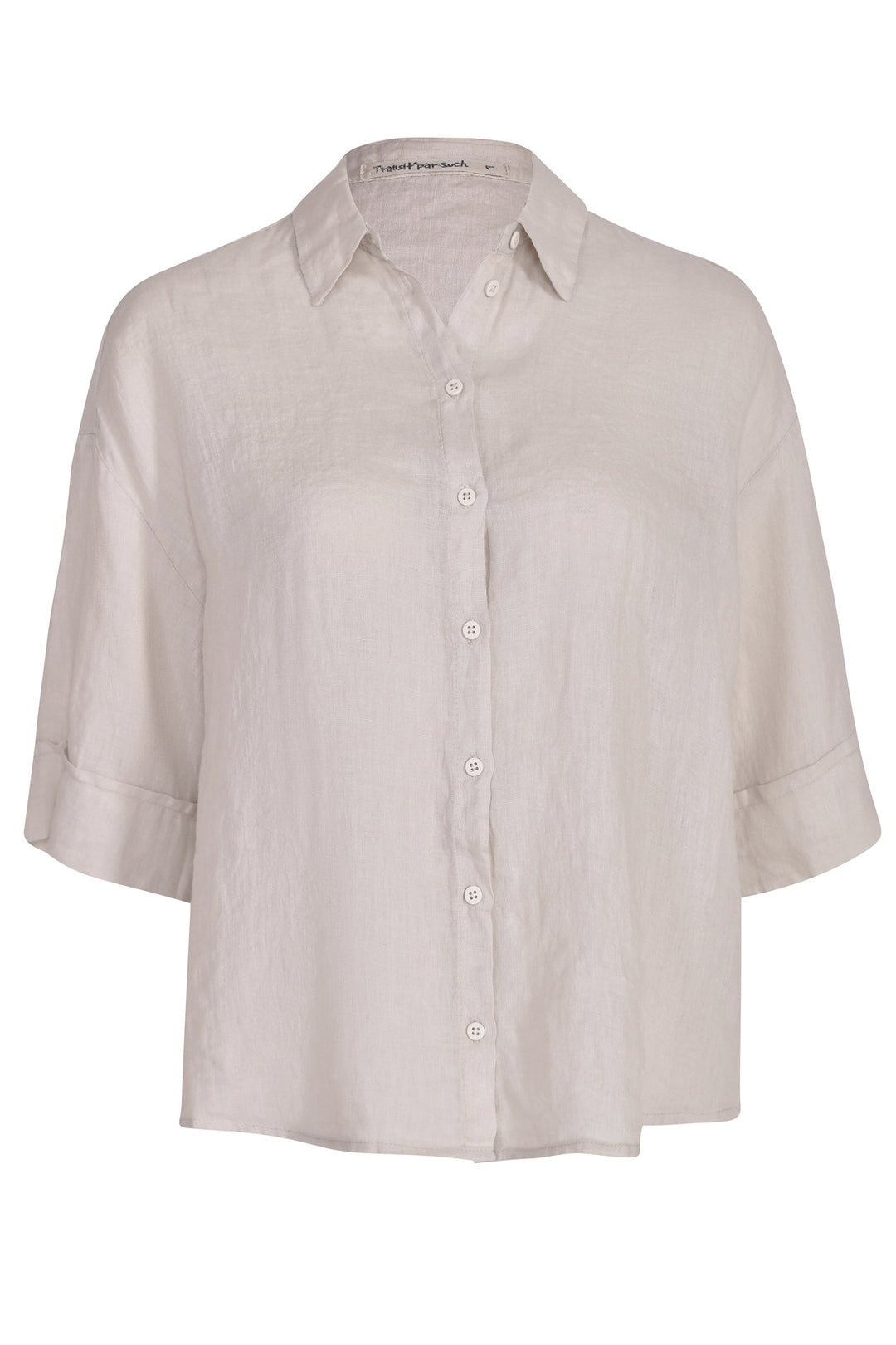 Transit Linen Shirt - Chalk