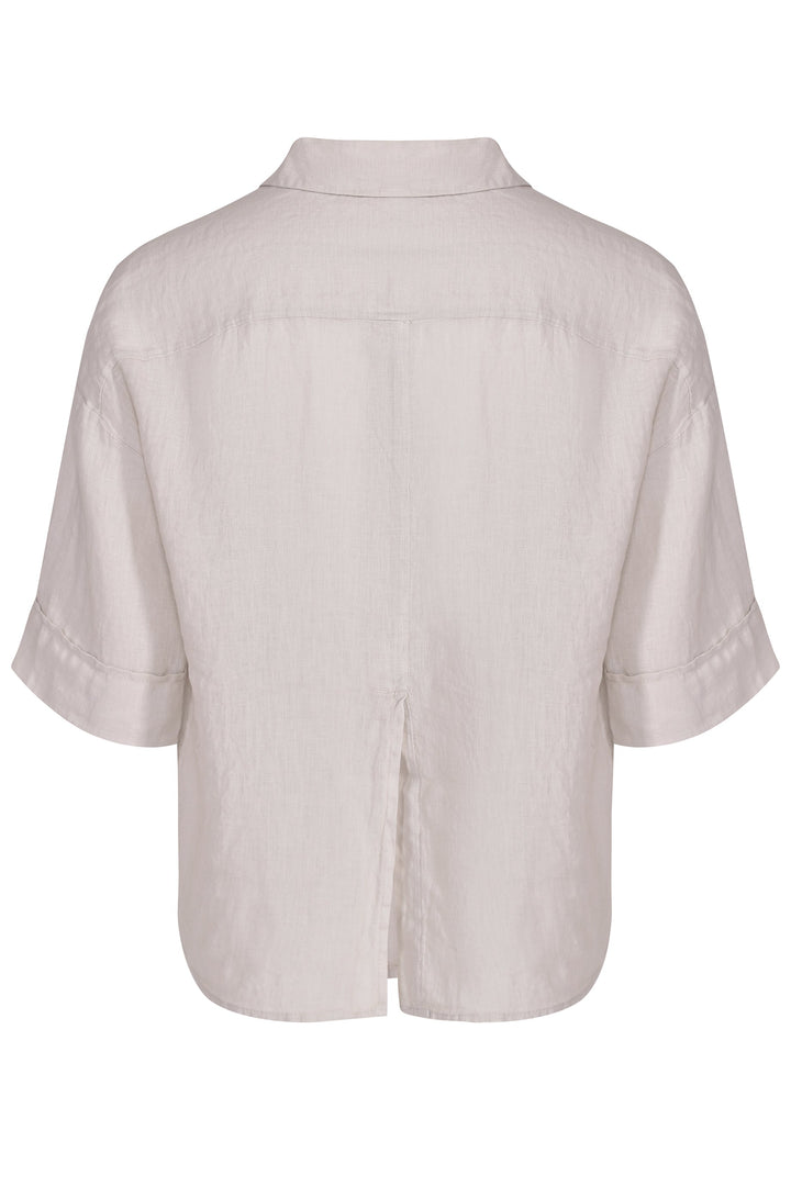 Transit Linen Shirt - Chalk