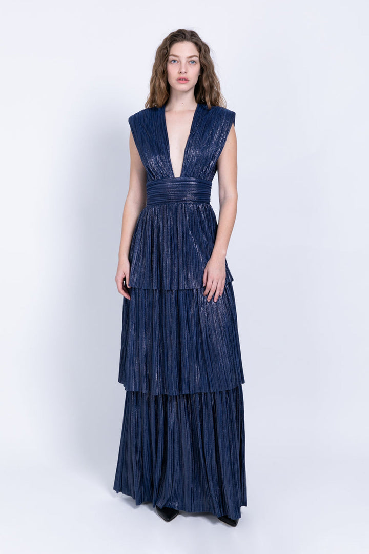 Sabina Musayev Judith Dress - Blue