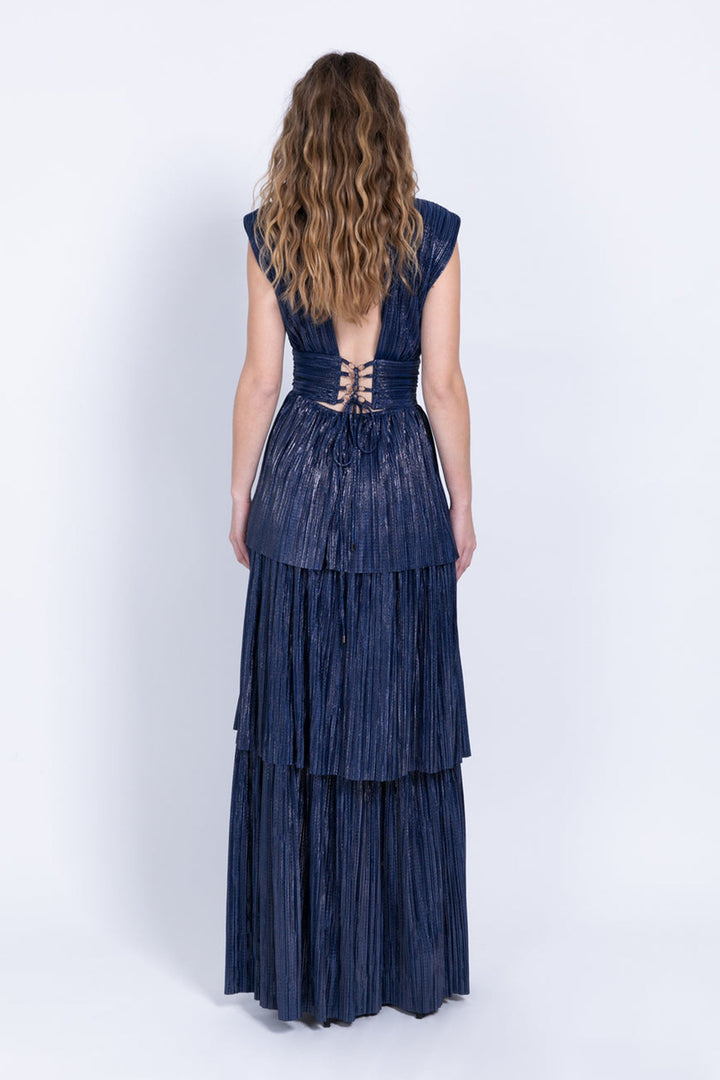 Sabina Musayev Judith Dress - Blue