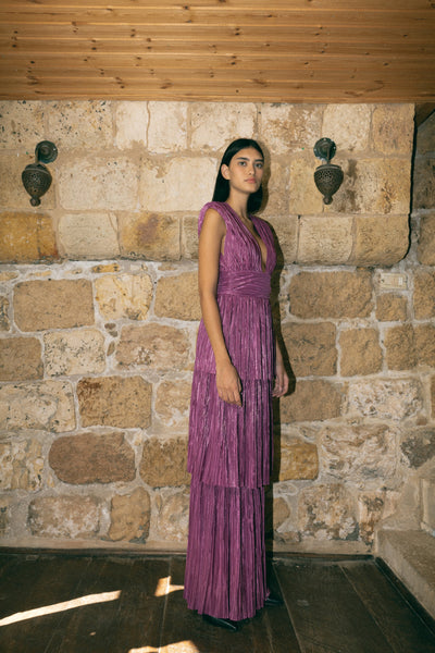 Sabina Musayev Judith Dress - Purple