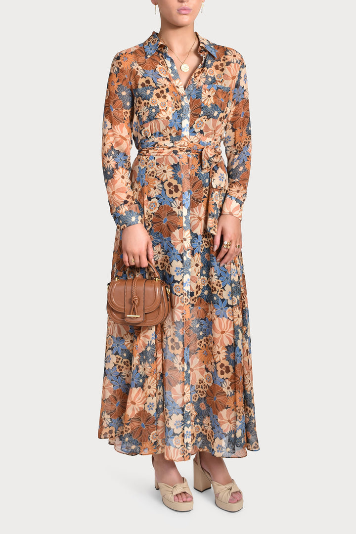 Husk AMBER DRESS - Print