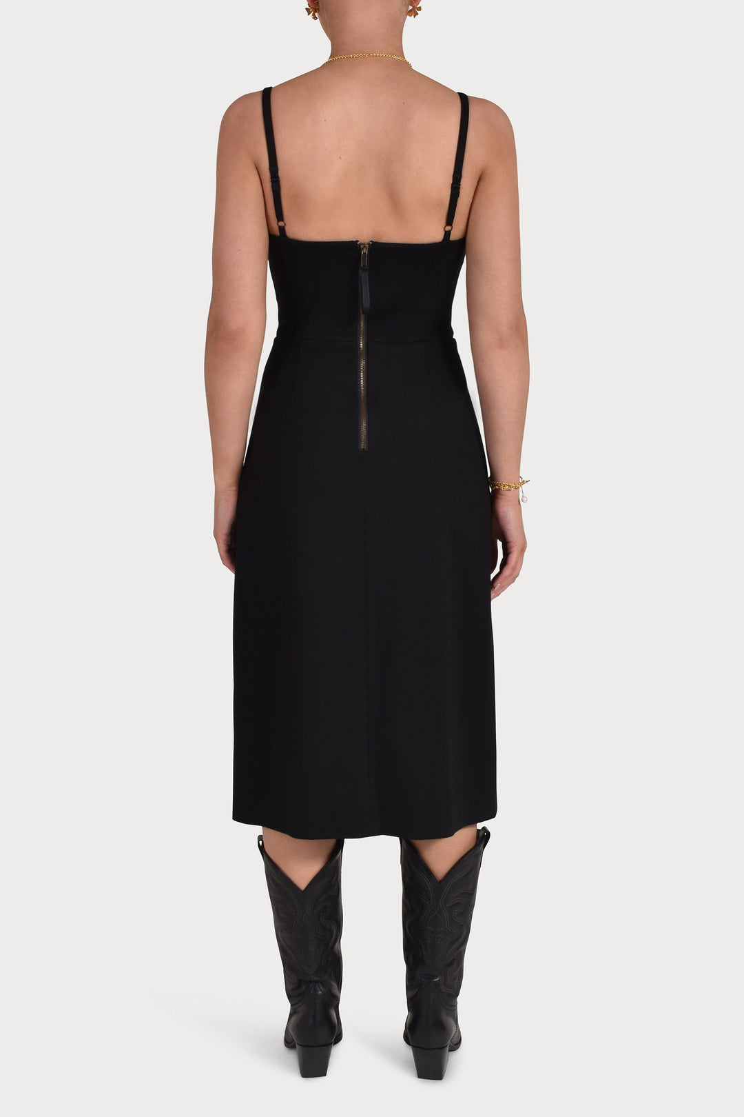 Husk AUDREY DRESS - Black