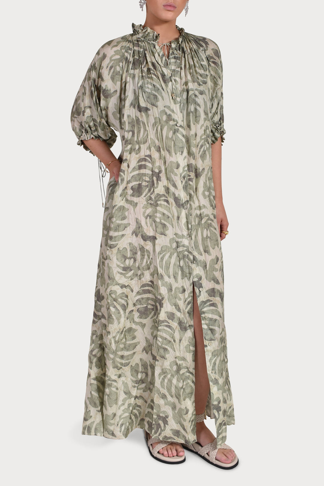 Husk MONET DRESS - Sage