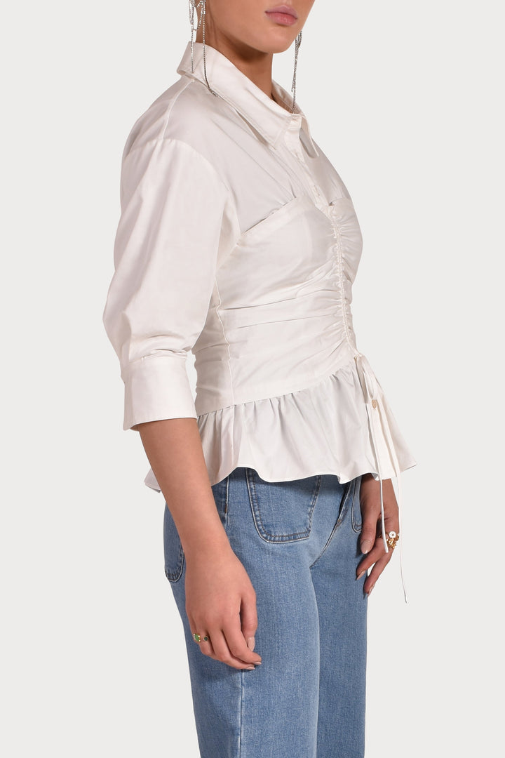 Husk GABRIELLE TOP - White