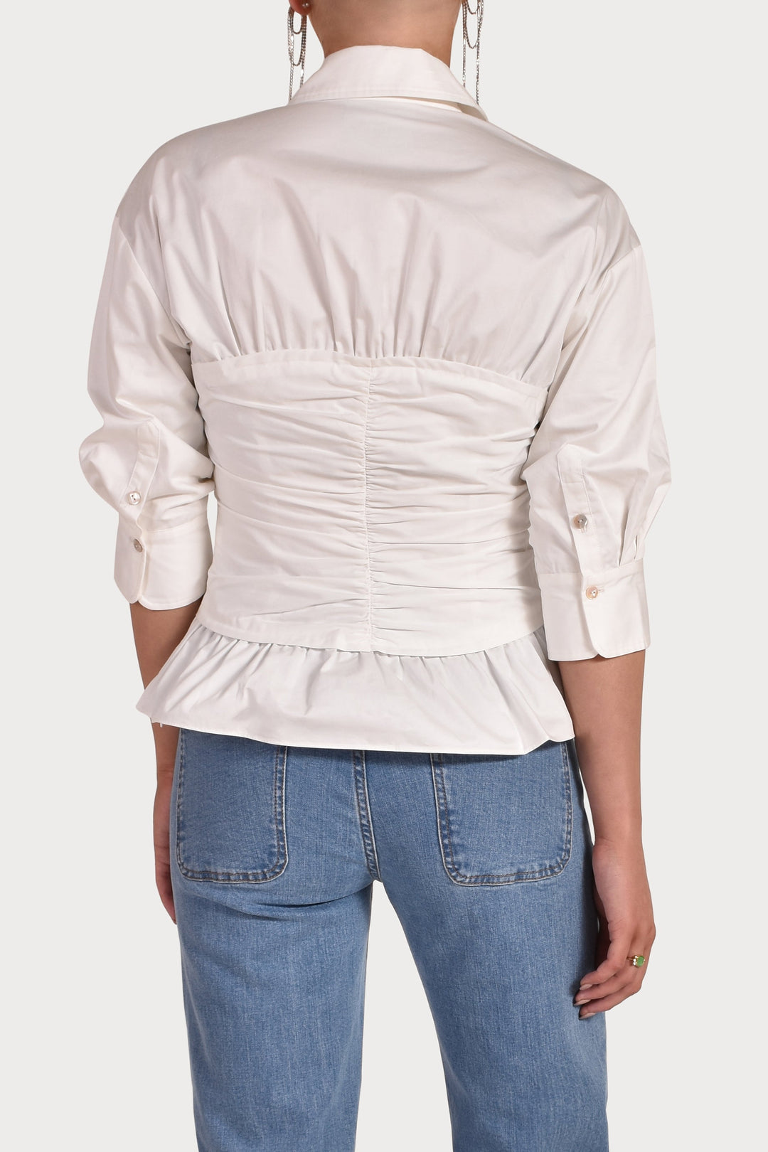 Husk GABRIELLE TOP - White