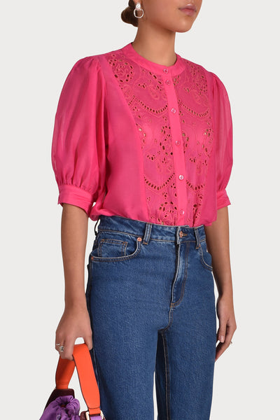 Husk PAROS TOP - Pink