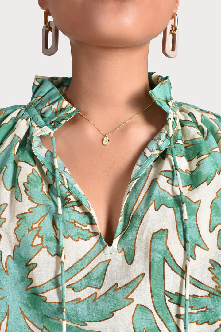 Husk PALM TOP - Print