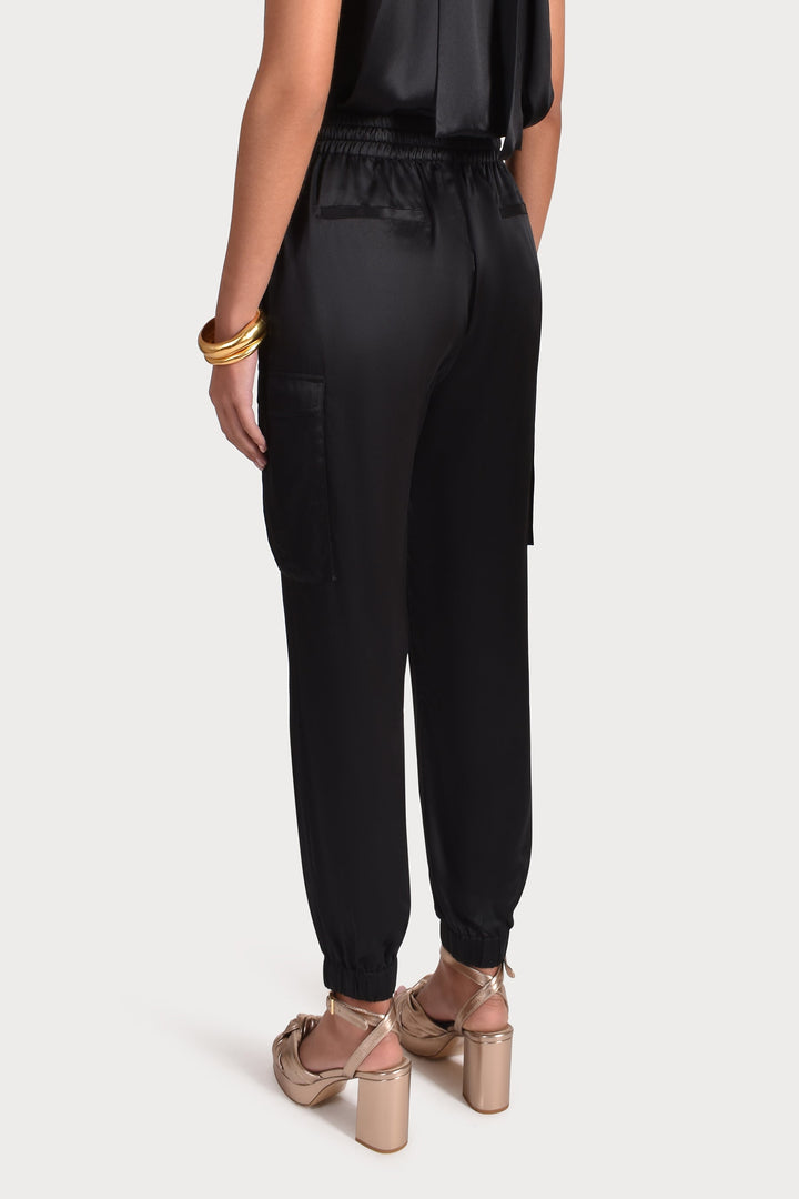 Husk EVITA PANT - Black