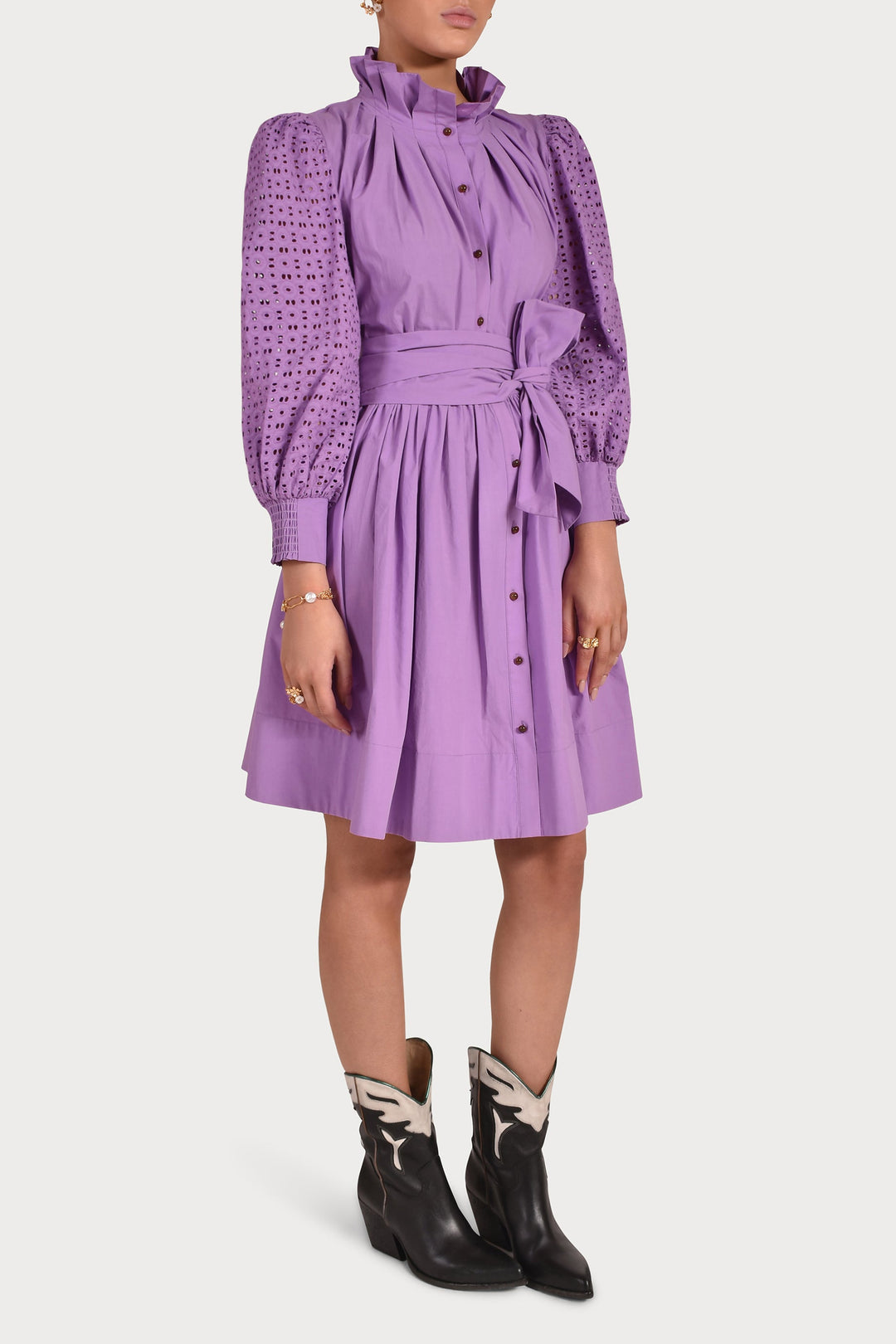 Husk FLEUR DRESS - Violet