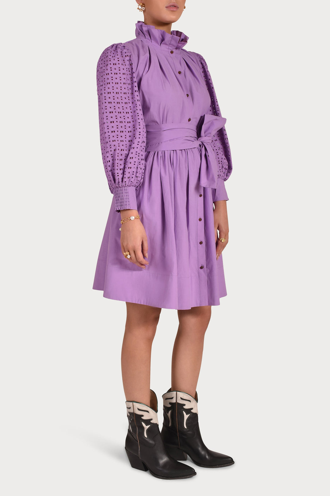 Husk FLEUR DRESS - Violet