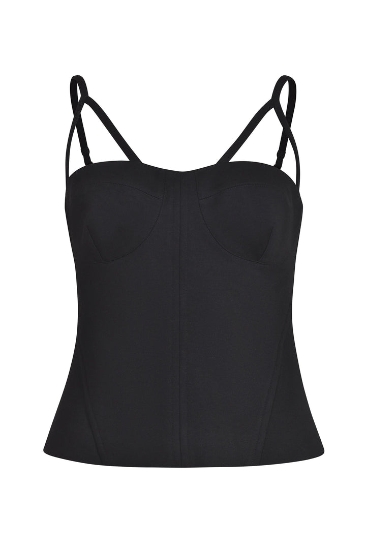 Husk CEZANNE TOP - Black