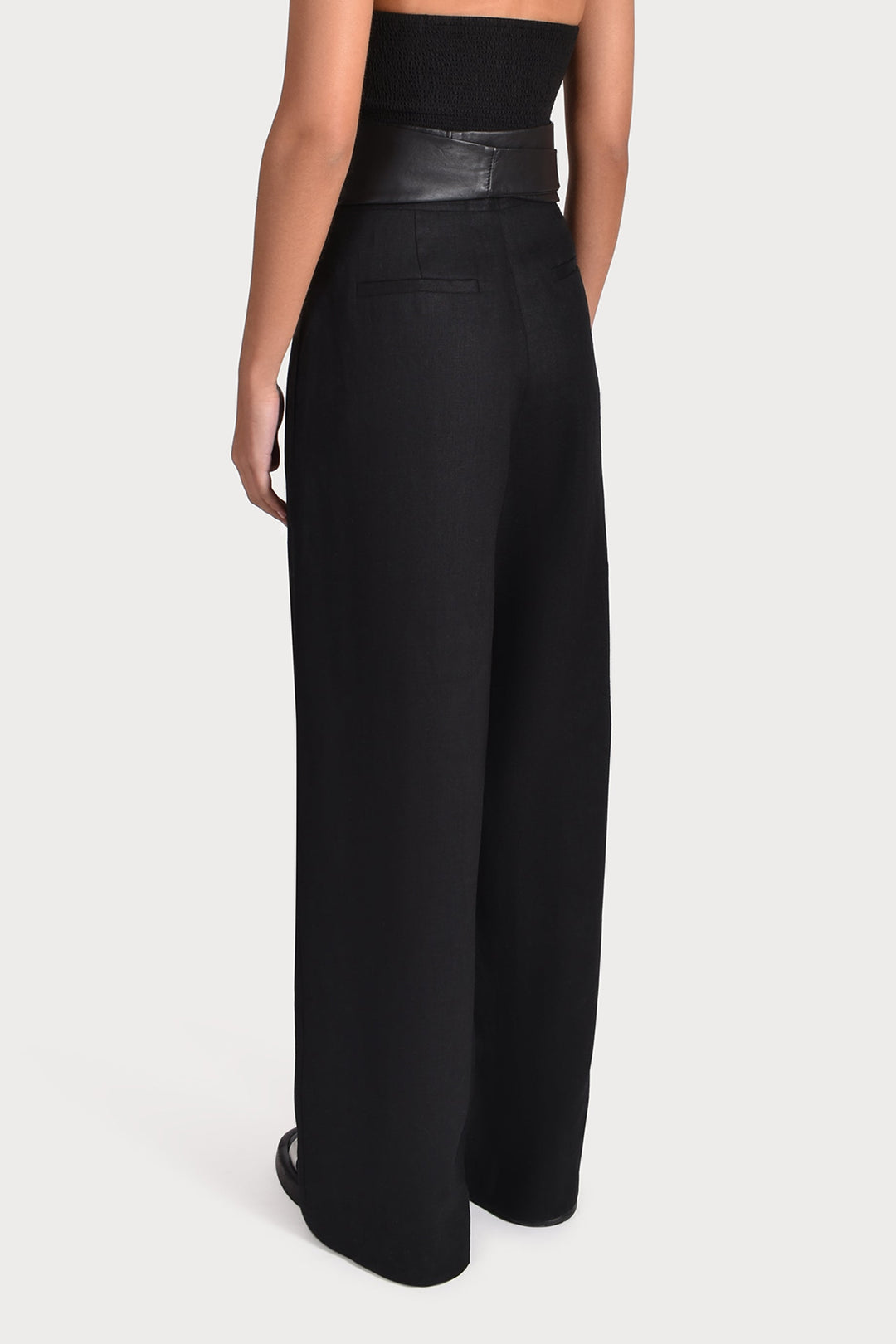 Husk CORFU PANT - Black